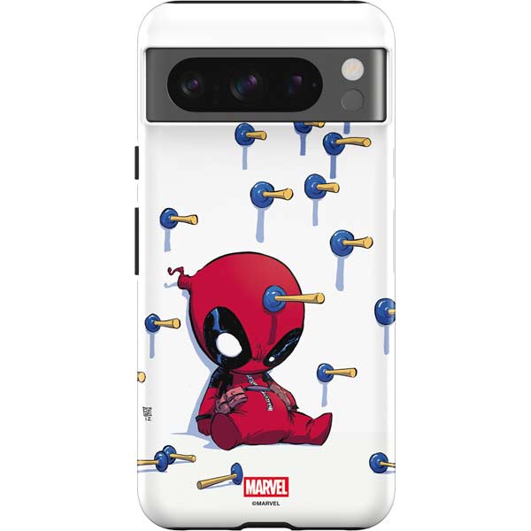 Marvel Deadpool Babypool Playing Google Pixel 8 Pro Impact Case
