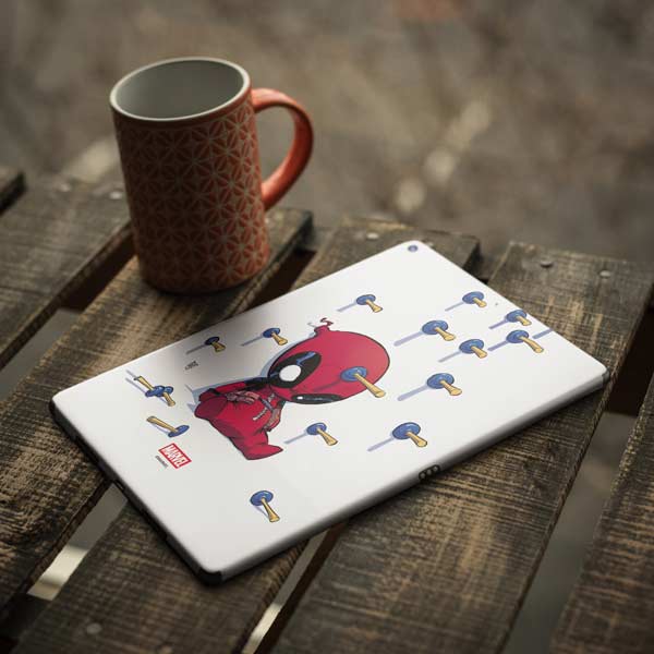 Marvel Deadpool Babypool Playing iPad Skins