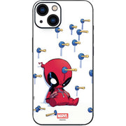 Marvel Deadpool Babypool Playing iPhone Skins