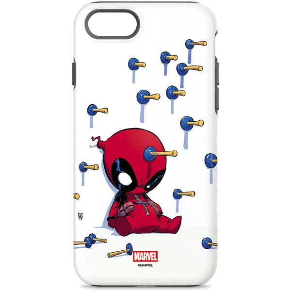 Marvel Deadpool Babypool Playing iPhone 7 Pro Case