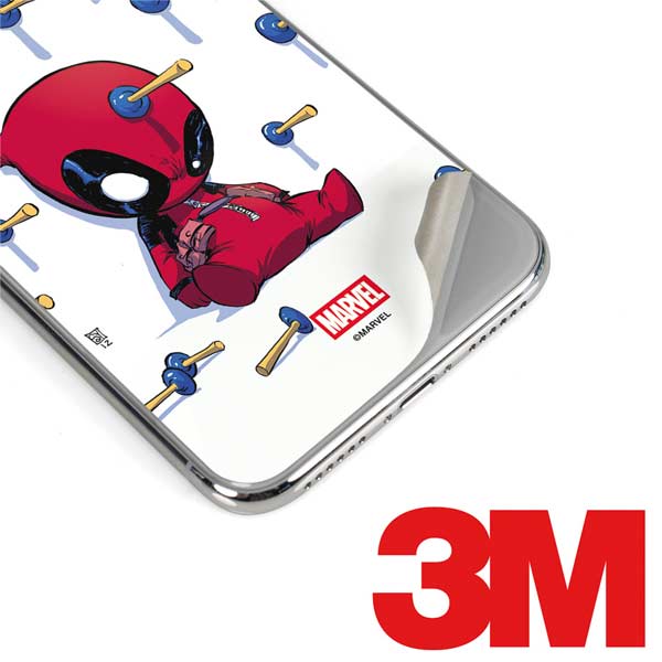 Marvel Deadpool Babypool Playing iPhone XS Max Skin