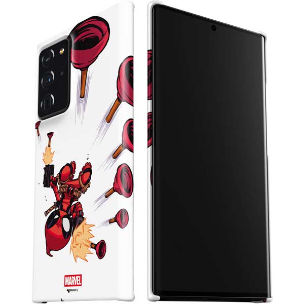 Marvel Deadpool Babypool Shooting Galaxy Note20 Ultra 5G Lite Case