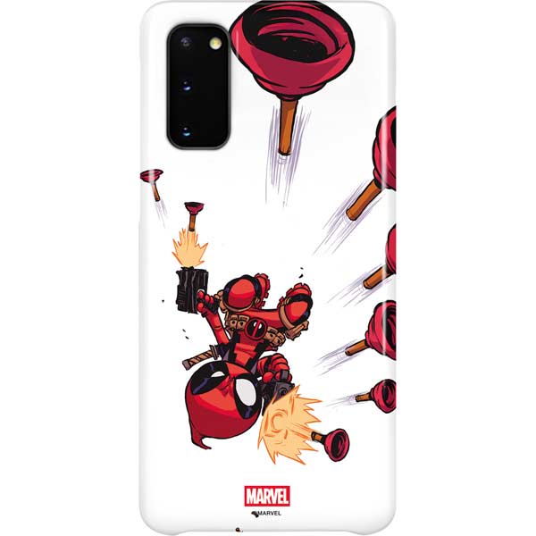 Marvel Deadpool Babypool Shooting Galaxy S20 Lite Case