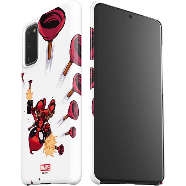 Marvel Deadpool Babypool Shooting Galaxy S20 Lite Case