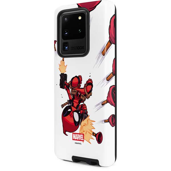 Marvel Deadpool Babypool Shooting Galaxy S20 Ultra 5G Pro Case