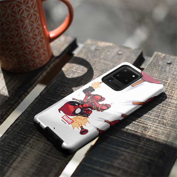 Marvel Deadpool Babypool Shooting Galaxy S20 Ultra 5G Pro Case