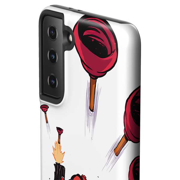 Marvel Deadpool Babypool Shooting Galaxy S21 Plus 5G Pro Case