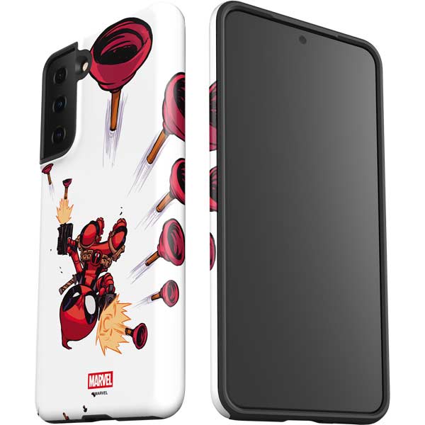 Marvel Deadpool Babypool Shooting Galaxy S21 Plus 5G Pro Case