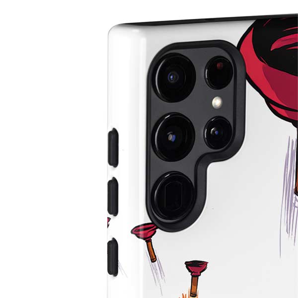 Marvel Deadpool Babypool Shooting Galaxy S22 Ultra Pro Case