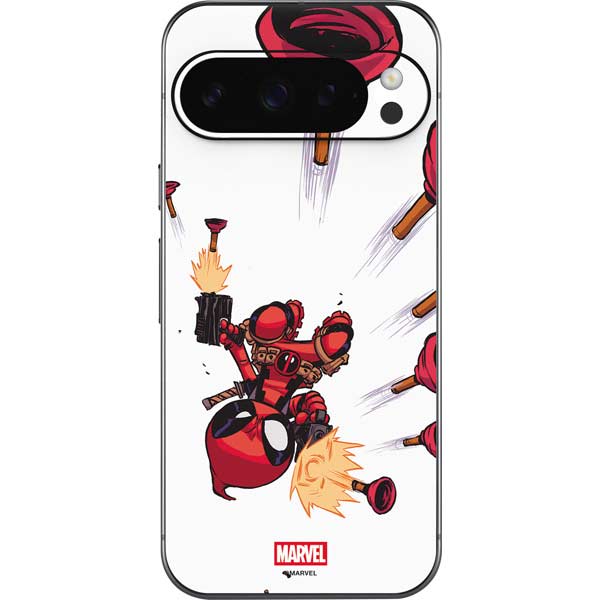 Marvel Deadpool Babypool Shooting Google Pixel 10 Pro XL Skin