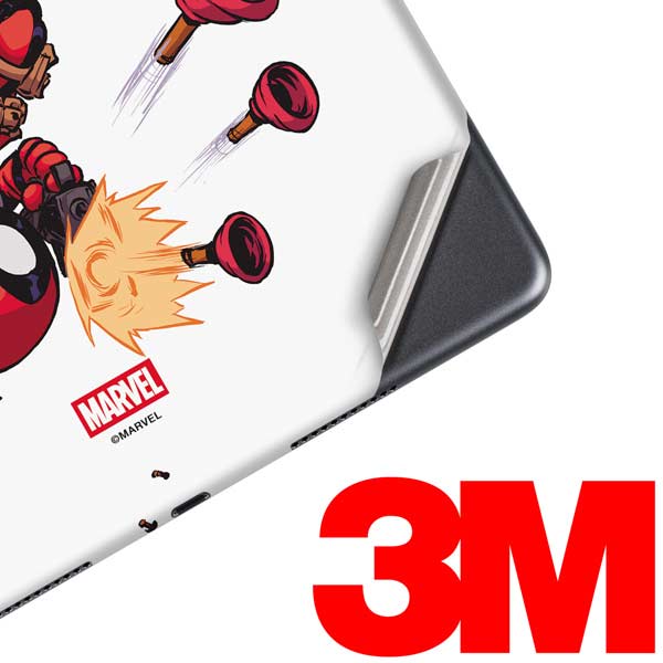 Marvel Deadpool Babypool Shooting iPad Skins