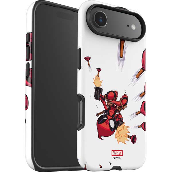 Marvel Deadpool Babypool Shooting iPhone 17 Air Impact Case