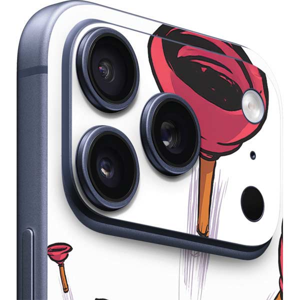Marvel Deadpool Babypool Shooting iPhone 17 Pro Skin