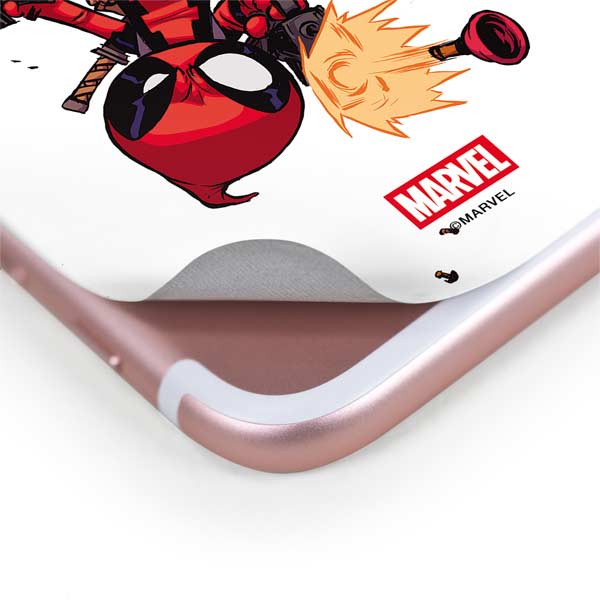 Marvel Deadpool Babypool Shooting iPhone 8 Plus Skin