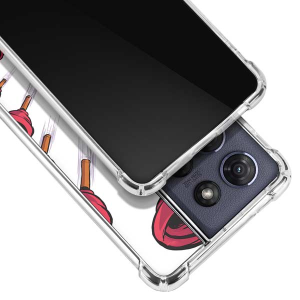 Marvel Deadpool Babypool Shooting Moto G Power 5G (2025) Clear Case