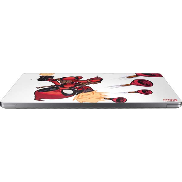 Marvel Deadpool Babypool Shooting Laptop Skins