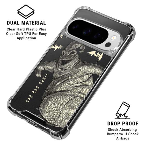 Disney The Nightmare Before Christmas Bad Bad Oogie Google Pixel 10 Pro XL Clear Case