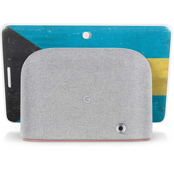 Bahamas Flag Distressed Google Home Hub Skin