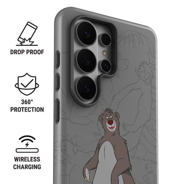 Disney Jungle Book Baloo Portrait Galaxy S26 Ultra Impact Case
