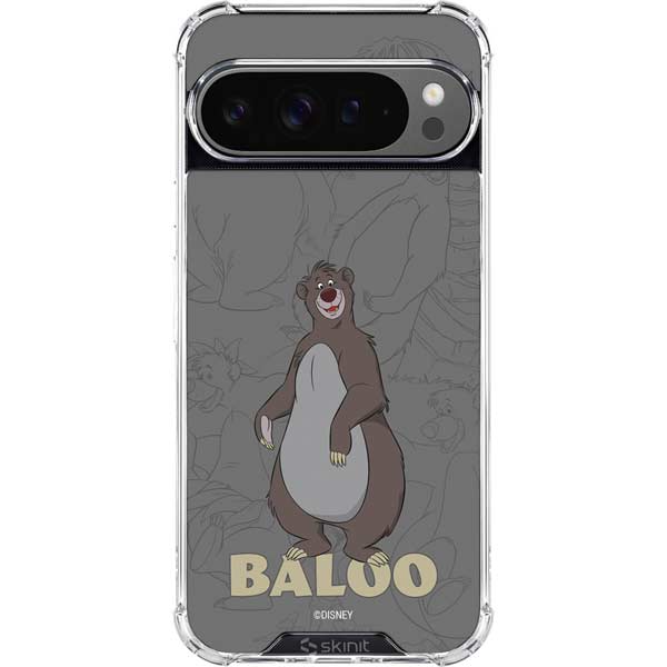 Disney Jungle Book Baloo Portrait Google Pixel 10 Pro Clear Case