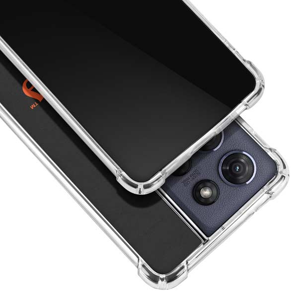 MLB Baltimore Orioles - Solid Distressed Moto G 5G (2025) Clear Case