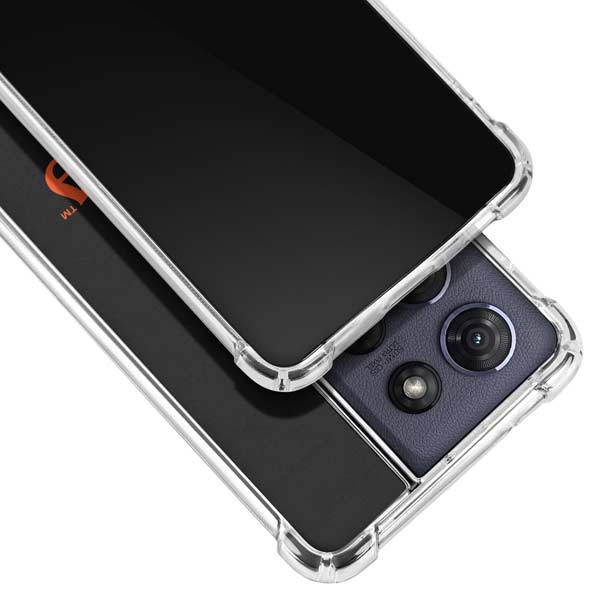MLB Baltimore Orioles - Solid Distressed Moto G Play 5G (2025) Clear Case