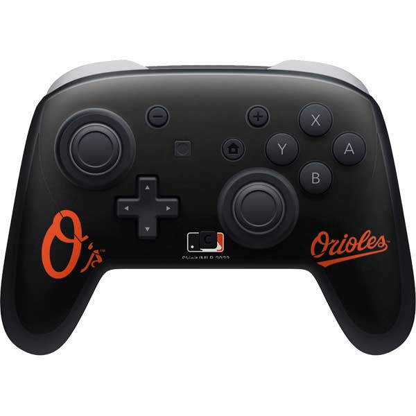 MLB Baltimore Orioles - Solid Distressed Nintendo Switch 2 (2025) Pro Controller Skin
