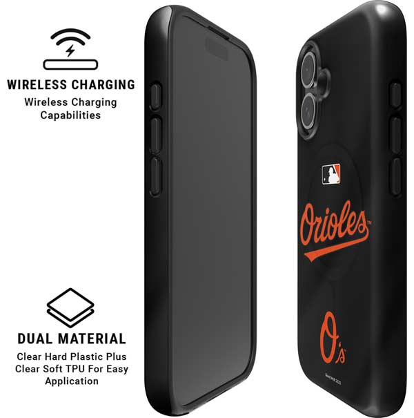 MLB Baltimore Orioles Alternate/Away Jersey iPhone 16 Magsafe Impact Case