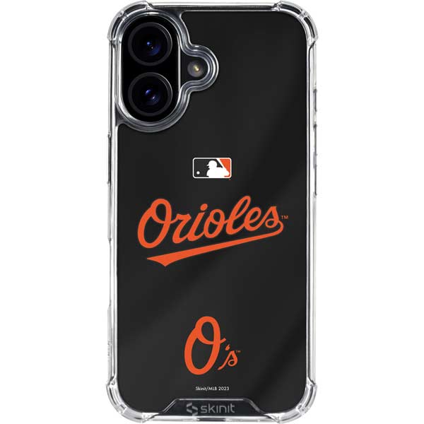 MLB Baltimore Orioles Alternate/Away Jersey iPhone 17 Clear Case