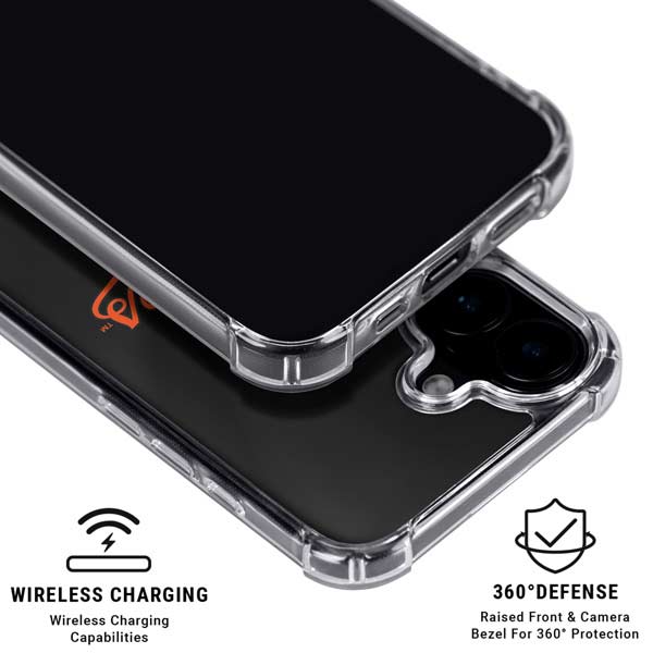 MLB Baltimore Orioles Alternate/Away Jersey iPhone 17 Clear Case