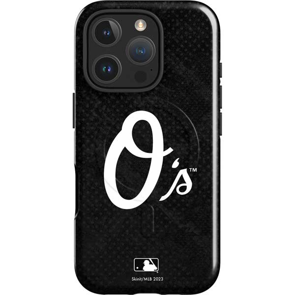 MLB Baltimore Orioles Dark Wash iPhone 16 Pro Magsafe Impact Case