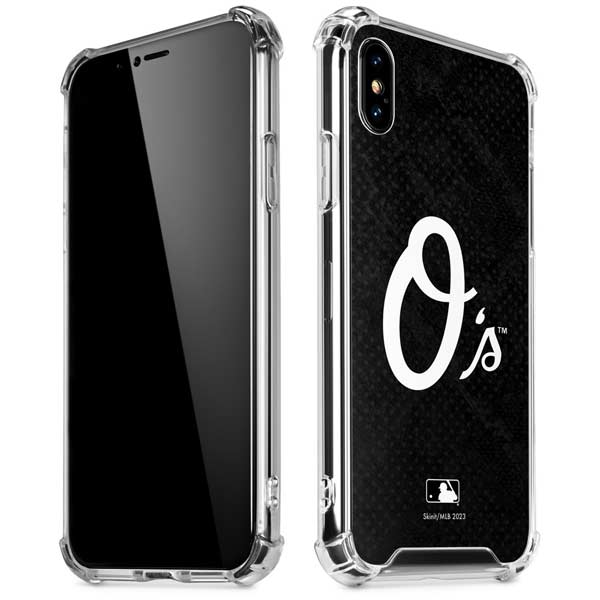 MLB Baltimore Orioles Dark Wash iPhone X/XS Clear Case