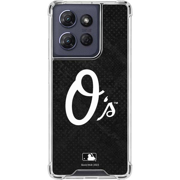 MLB Baltimore Orioles Dark Wash Moto G Power 5G (2025) Clear Case