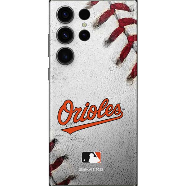 MLB Baltimore Orioles Game Ball Galaxy Skins