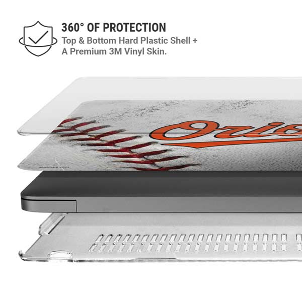 MLB Baltimore Orioles Game Ball MacBook Pro 14in (2021-24) Case plus Skin