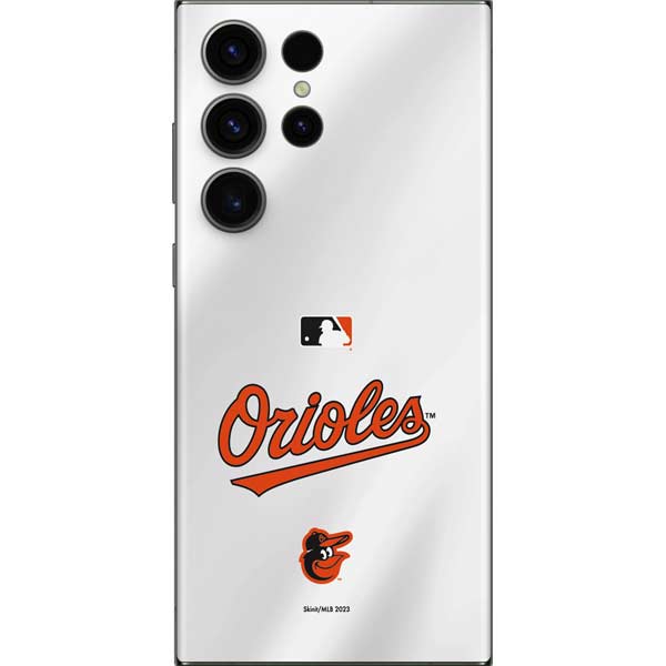 MLB Baltimore Orioles Home Jersey Galaxy Skins