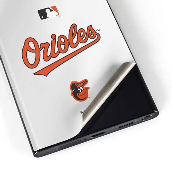 MLB Baltimore Orioles Home Jersey Galaxy Skins