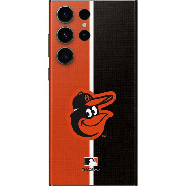 MLB Baltimore Orioles Split Galaxy Skins