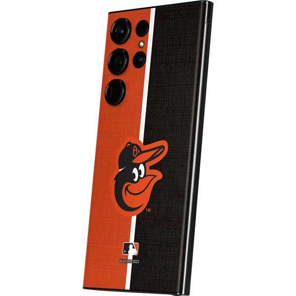 MLB Baltimore Orioles Split Galaxy Skins