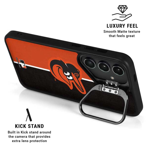 MLB Baltimore Orioles Split Galaxy S26 Ultra Kickstand Case