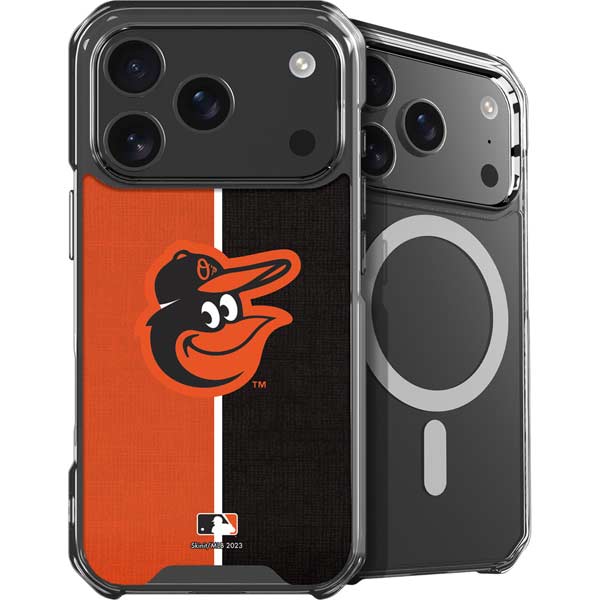 MLB Baltimore Orioles Split iPhone 17 Pro Max MagSafe Case