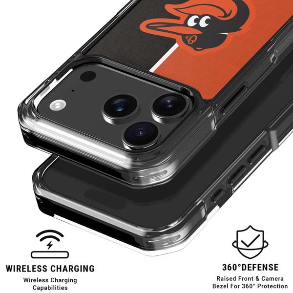 MLB Baltimore Orioles Split iPhone 17 Pro Max MagSafe Case