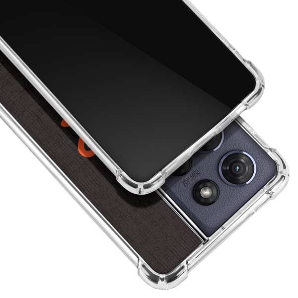 MLB Baltimore Orioles Split Moto G 5G (2025) Clear Case