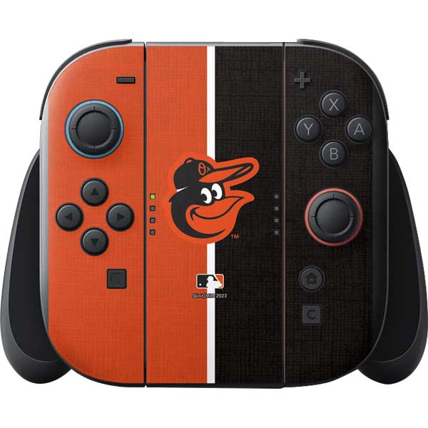 MLB Baltimore Orioles Split Nintendo Switch 2 (2025) with Joy-Con Skin