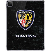 NFL Baltimore Ravens - Alternate Distressed iPad Pro 11in (2024) Clear Case