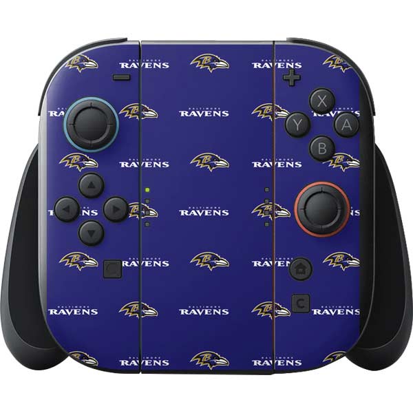 NFL Baltimore Ravens Blitz Series Nintendo Switch 2 (2025) with Joy-Con Skin
