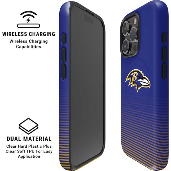 NFL Baltimore Ravens Breakaway iPhone 16 Pro Max Magsafe Impact Case
