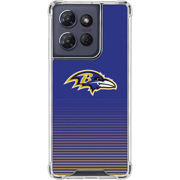 NFL Baltimore Ravens Breakaway Moto G Play 5G (2025) Clear Case