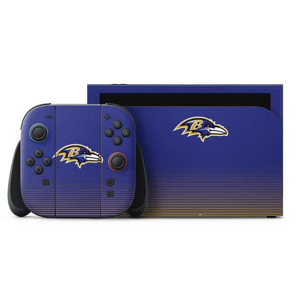 NFL Baltimore Ravens Breakaway Nintendo Switch 2 (2025) with Joy-Con Skin