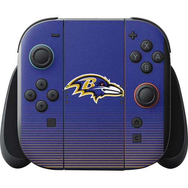 NFL Baltimore Ravens Breakaway Nintendo Switch 2 (2025) with Joy-Con Skin